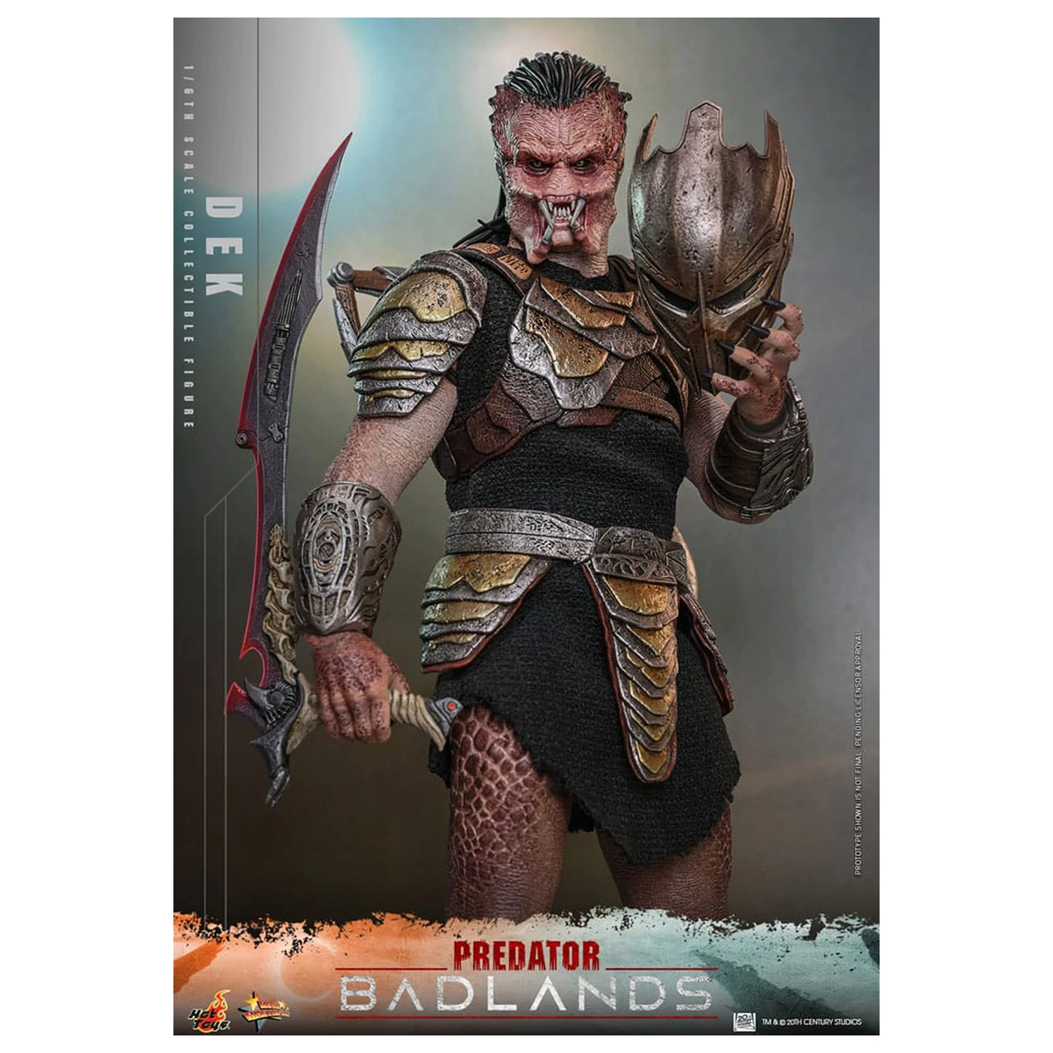 Predator: Badlands Movie Masterpiece 1/6 Dek akciófigura 30 cm termékfotó