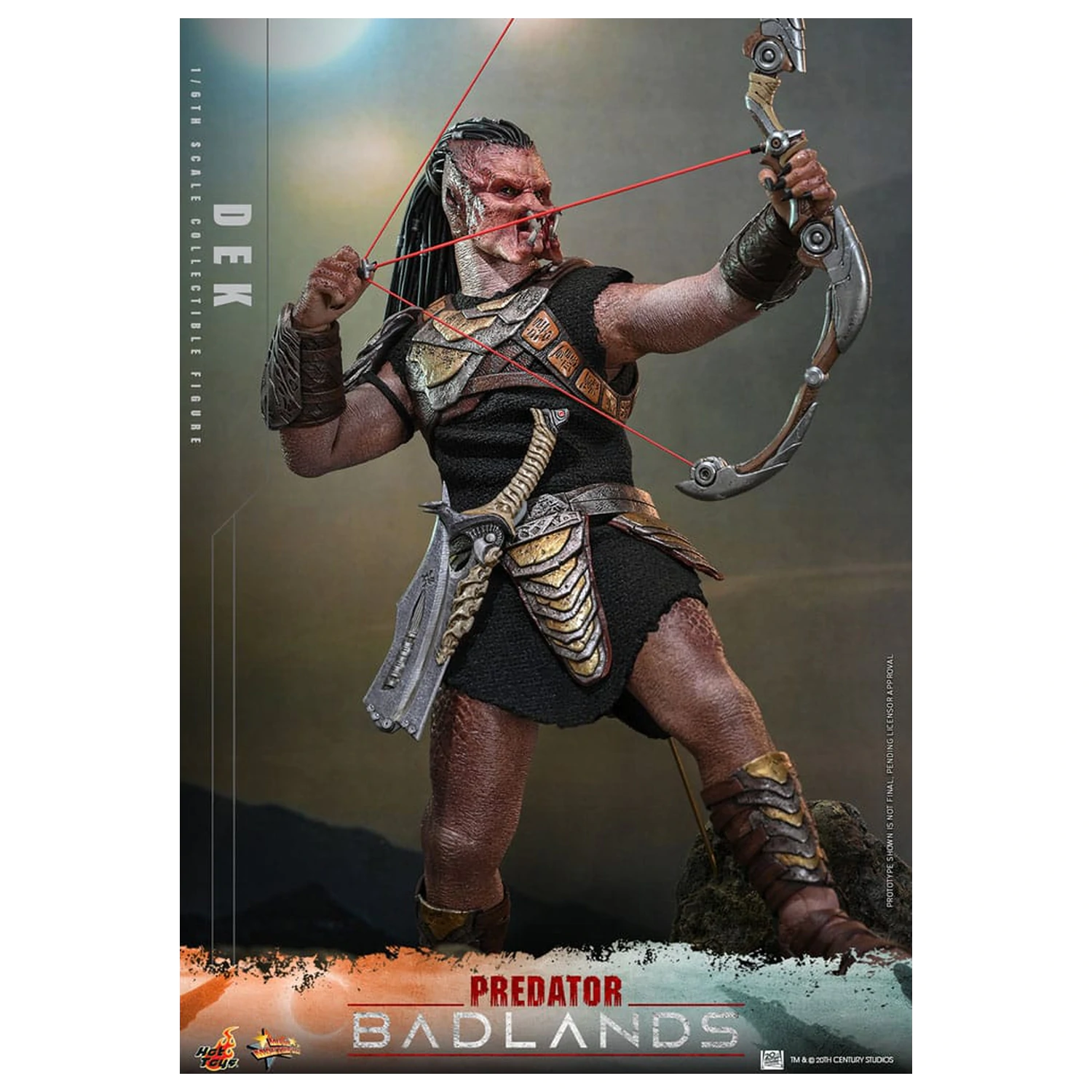 Predator: Badlands Movie Masterpiece 1/6 Dek akciófigura 30 cm termékfotó