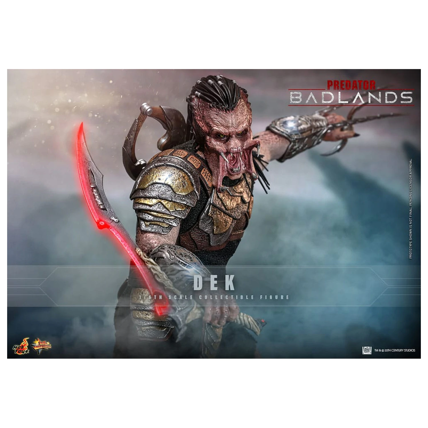 Predator: Badlands Movie Masterpiece 1/6 Dek akciófigura 30 cm termékfotó