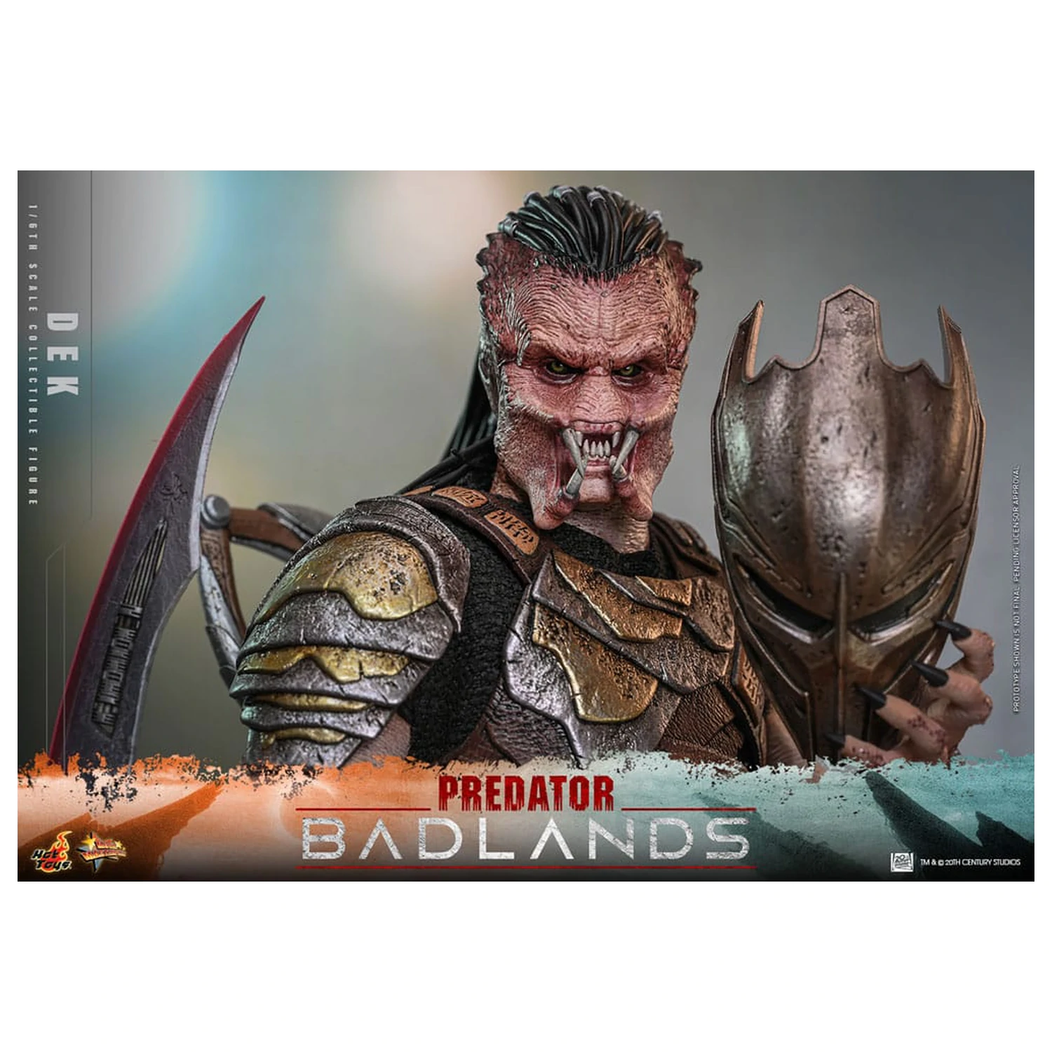 Predator: Badlands Movie Masterpiece 1/6 Dek akciófigura 30 cm termékfotó