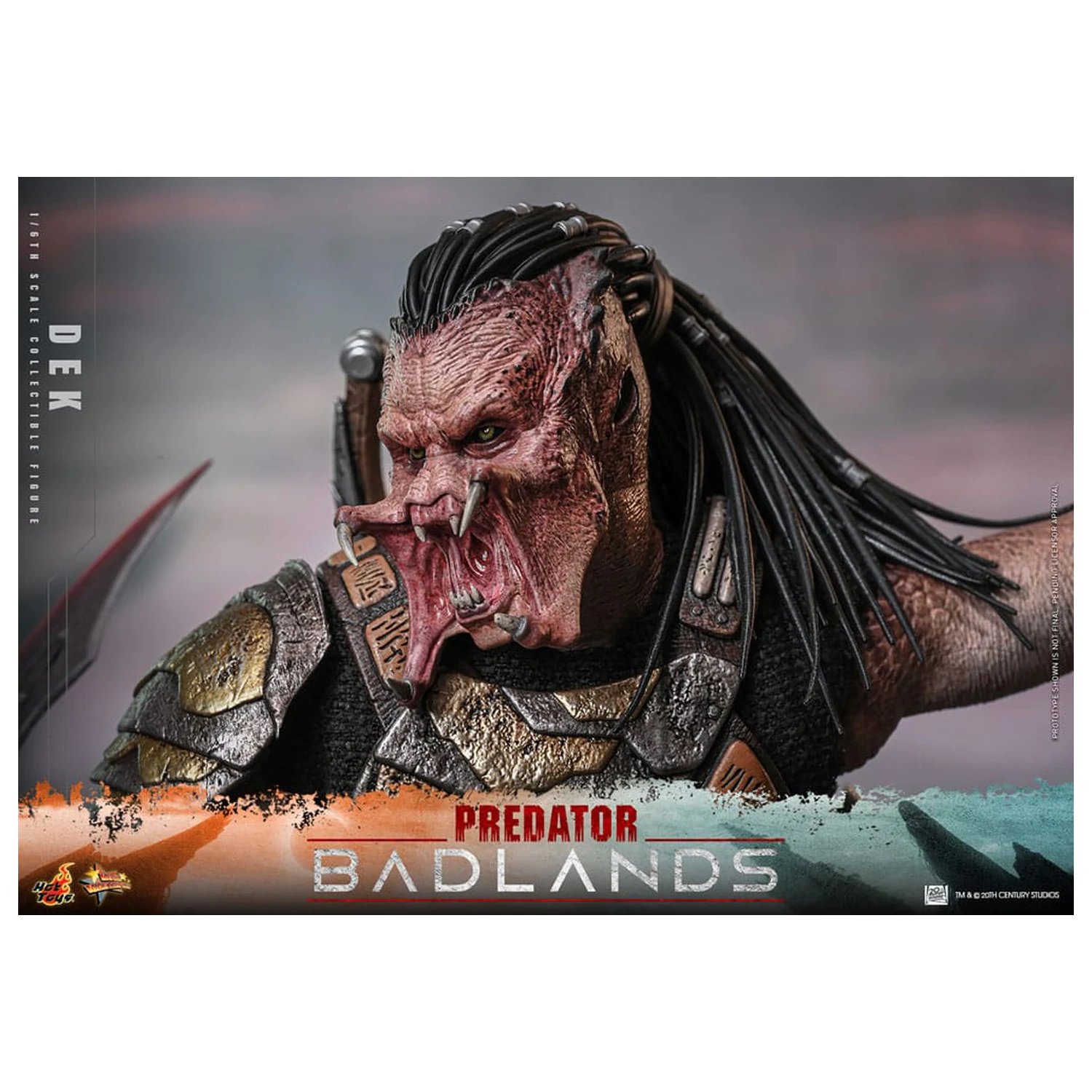 Predator: Badlands Movie Masterpiece 1/6 Dek akciófigura 30 cm termékfotó