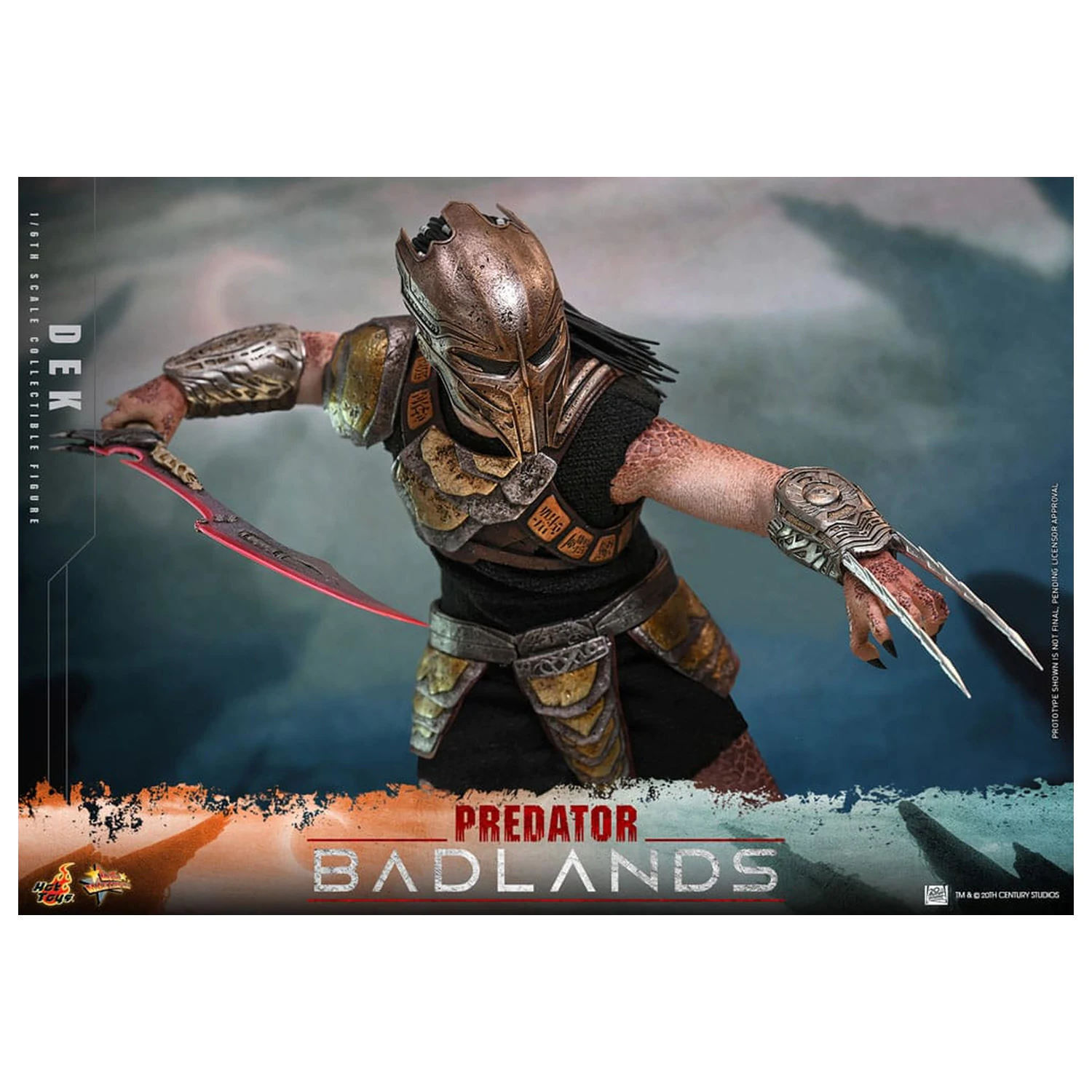Predator: Badlands Movie Masterpiece 1/6 Dek akciófigura 30 cm termékfotó