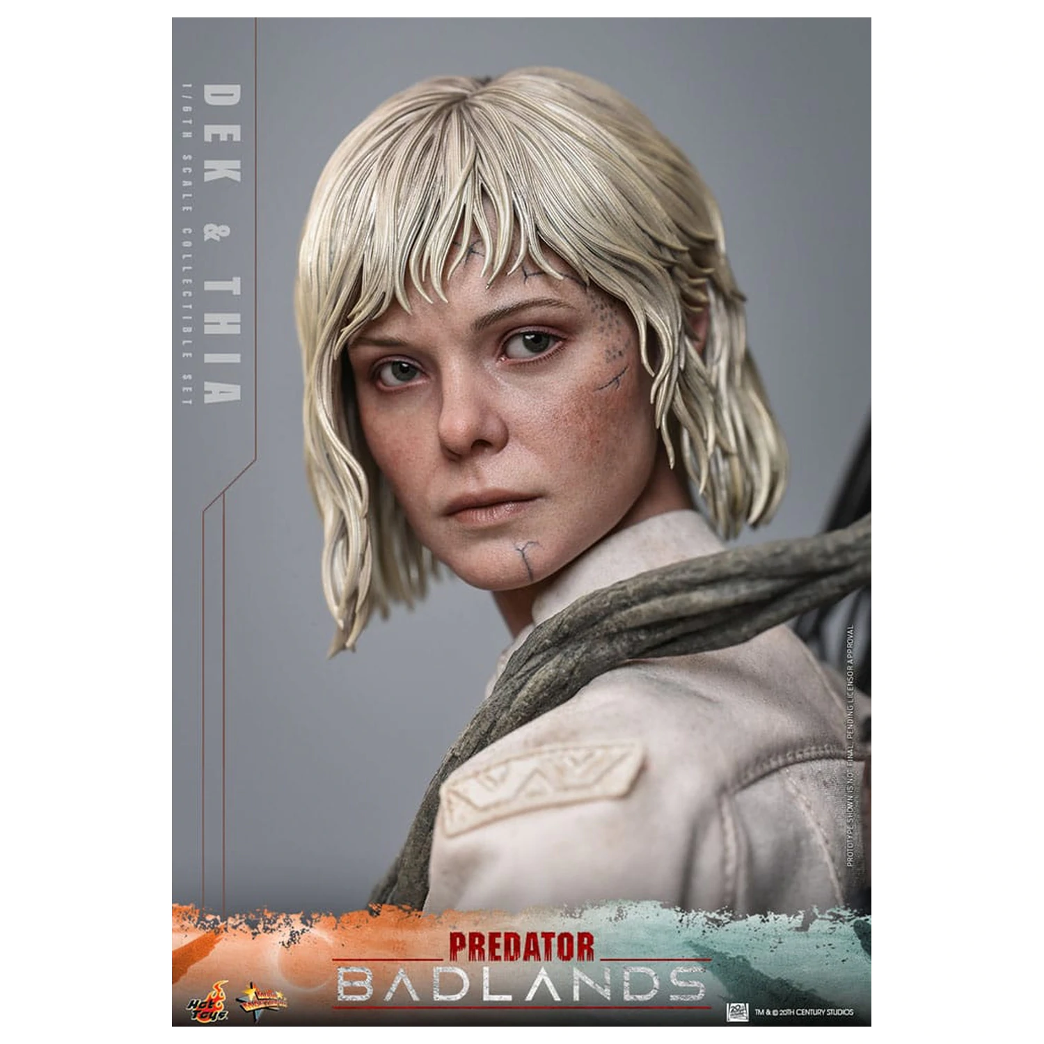 Predator: Badlands Movie Masterpiece 1/6 Dek & Thia akciófigura 30 cm termékfotó