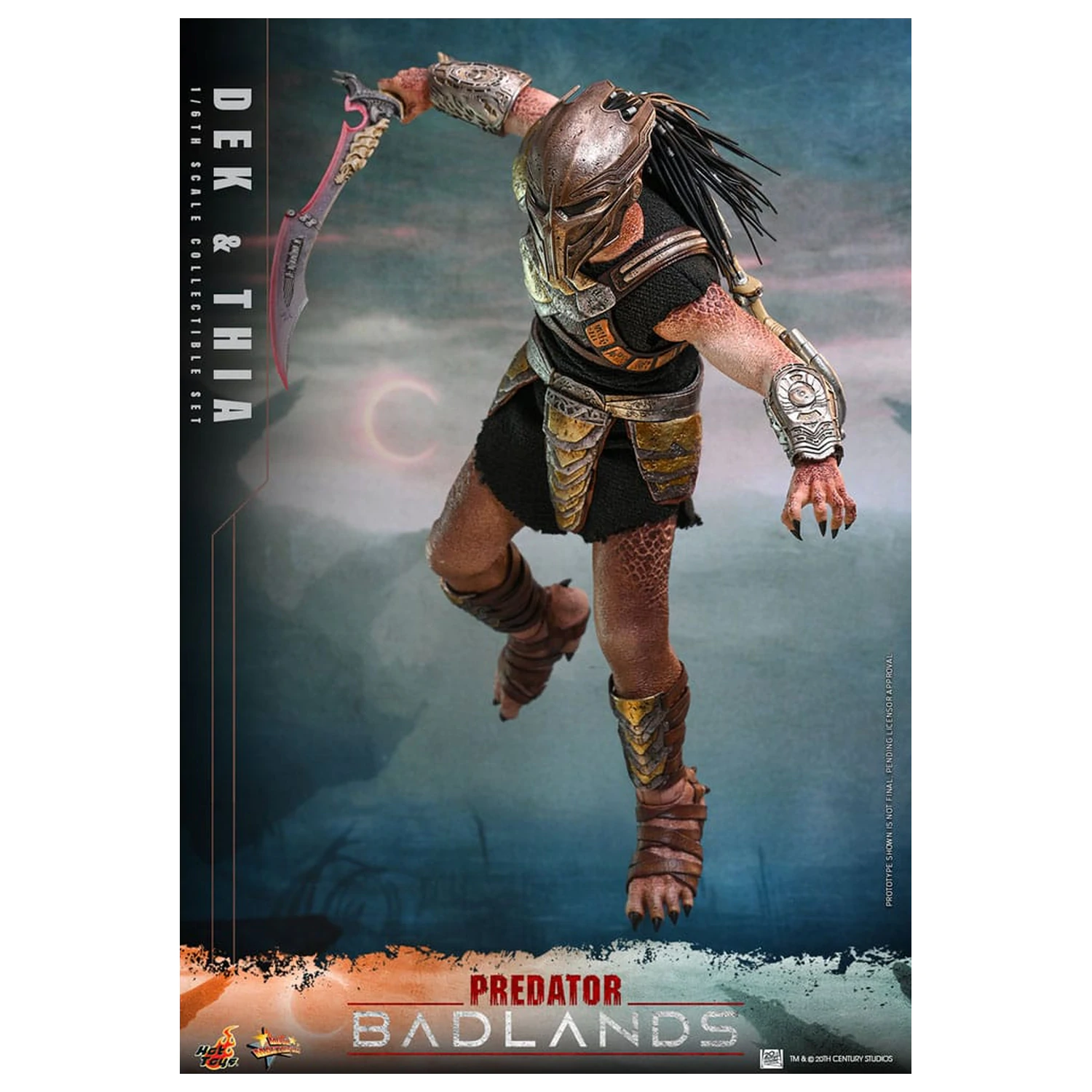 Predator: Badlands Movie Masterpiece 1/6 Dek & Thia akciófigura 30 cm termékfotó