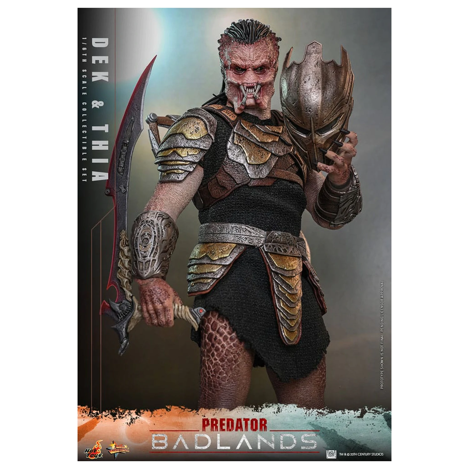 Predator: Badlands Movie Masterpiece 1/6 Dek & Thia akciófigura 30 cm termékfotó
