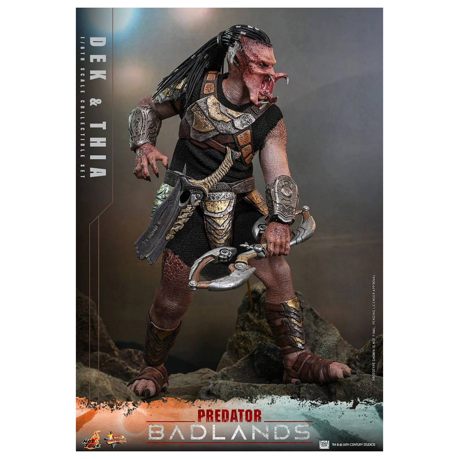 Predator: Badlands Movie Masterpiece 1/6 Dek & Thia akciófigura 30 cm termékfotó