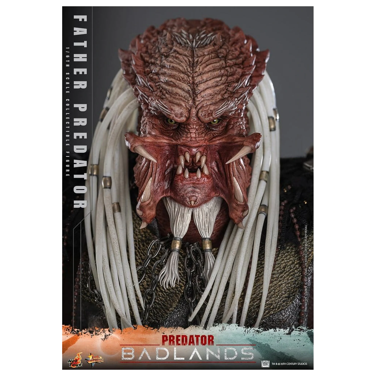 Predator: Badlands Movie Masterpiece 1/6 Njohrr akciófigura 36 cm termékfotó
