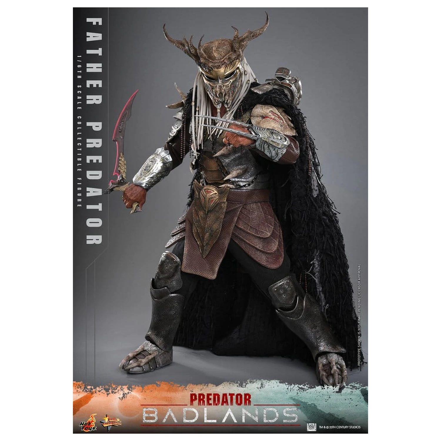 Predator: Badlands Movie Masterpiece 1/6 Njohrr akciófigura 36 cm termékfotó