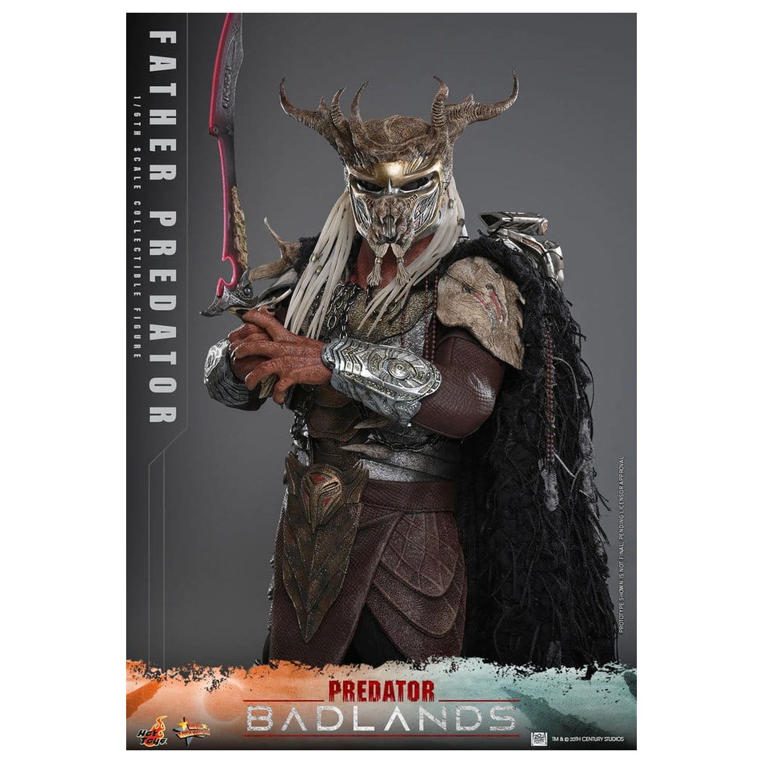 Predator: Badlands Movie Masterpiece 1/6 Njohrr akciófigura 36 cm termékfotó