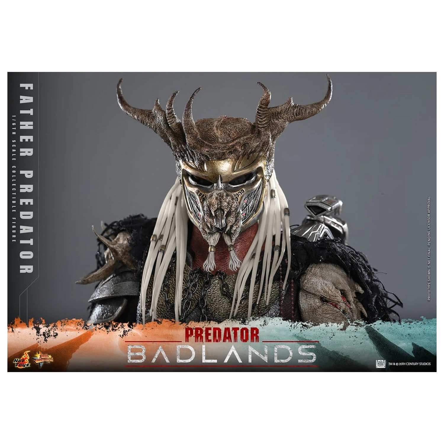 Predator: Badlands Movie Masterpiece 1/6 Njohrr akciófigura 36 cm termékfotó