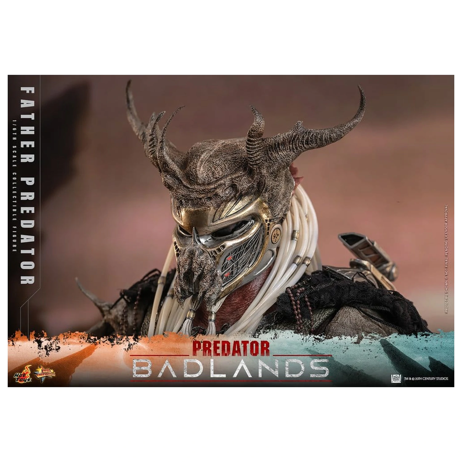 Predator: Badlands Movie Masterpiece 1/6 Njohrr akciófigura 36 cm termékfotó
