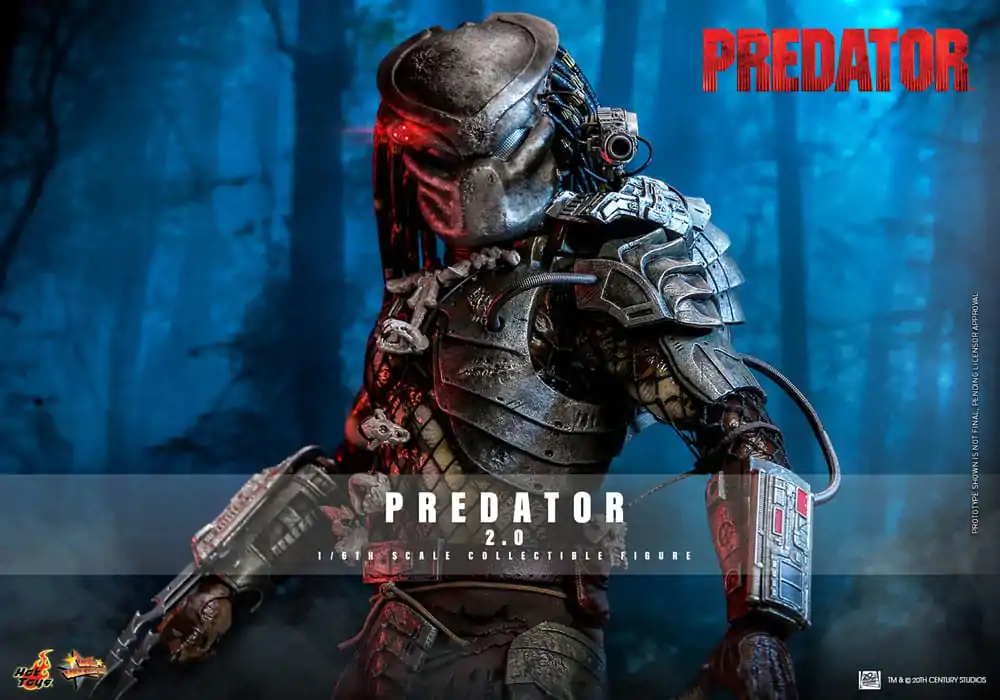 Predator Movie Masterpiece 1/6 Predator (2.0) akciófigura 34 cm termékfotó