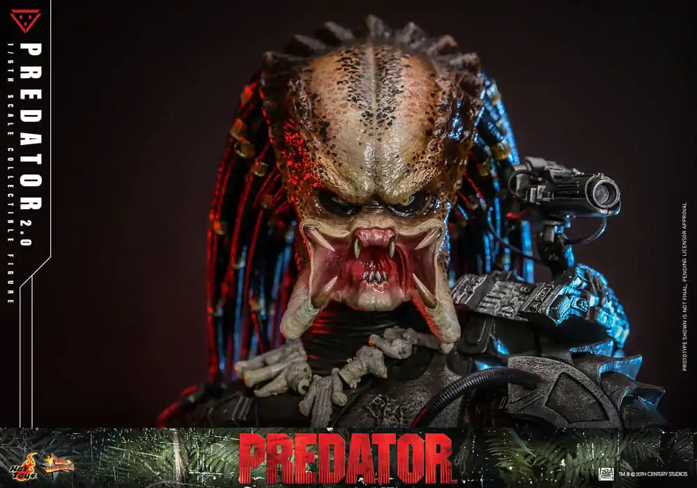 Predator Movie Masterpiece 1/6 Predator (2.0) akciófigura 34 cm termékfotó
