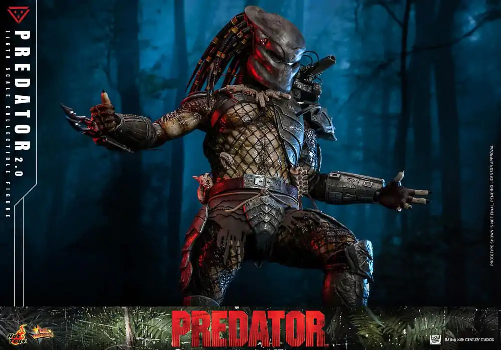 Predator Movie Masterpiece 1/6 Predator (2.0) akciófigura 34 cm termékfotó