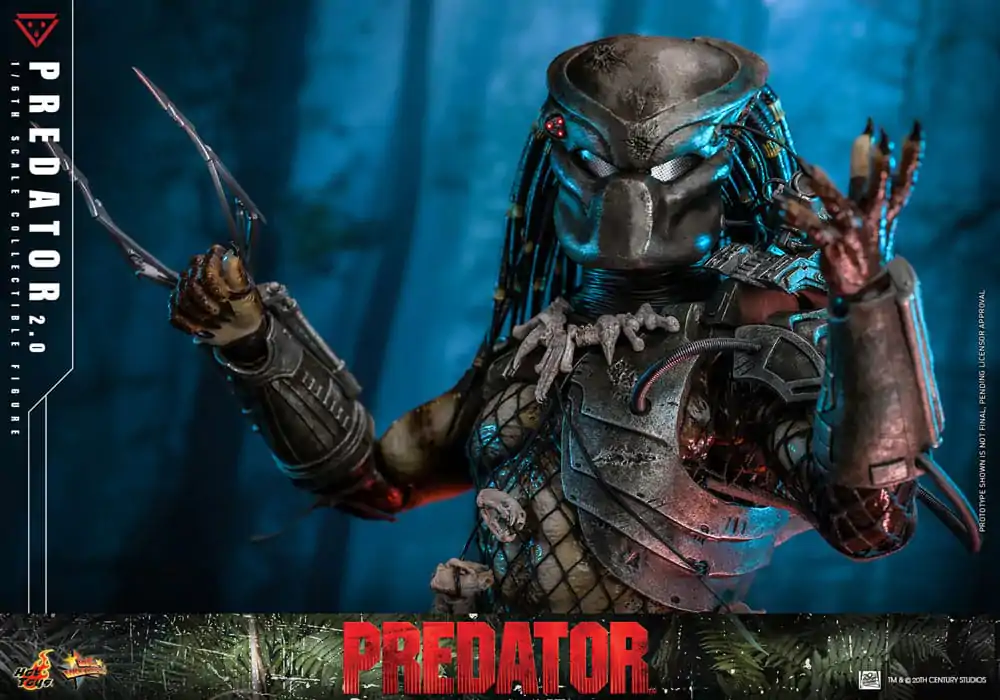 Predator Movie Masterpiece 1/6 Predator (2.0) akciófigura 34 cm termékfotó