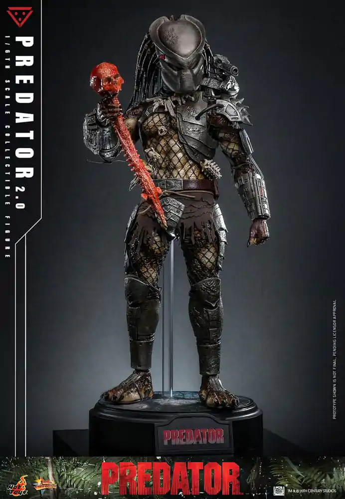 Predator Movie Masterpiece 1/6 Predator (2.0) akciófigura 34 cm termékfotó