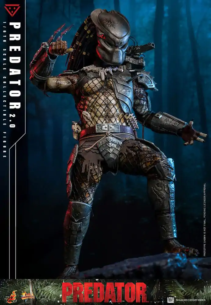Predator Movie Masterpiece 1/6 Predator (2.0) akciófigura 34 cm termékfotó