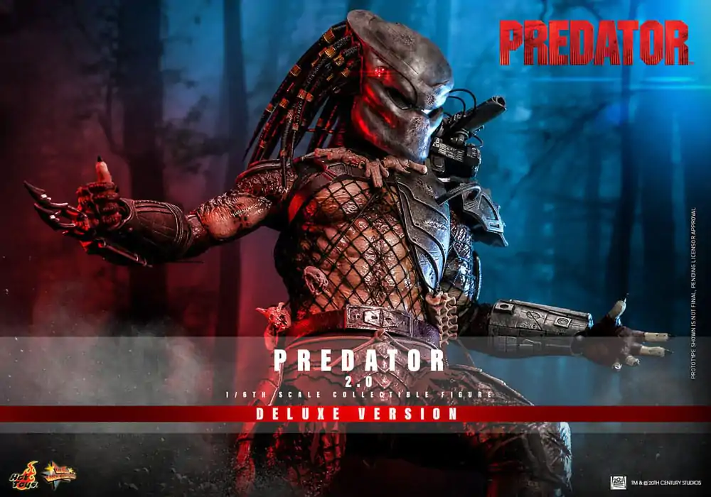 Predator Movie Masterpiece 1/6 Predator (2.0) Deluxe Version akciófigura 34 cm termékfotó