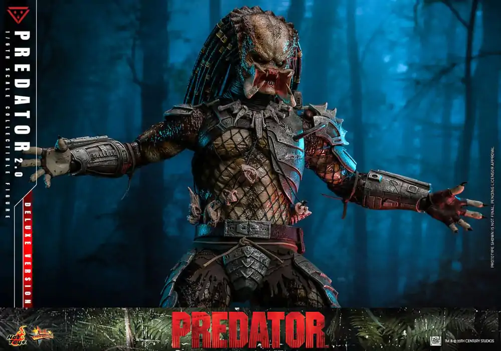 Predator Movie Masterpiece 1/6 Predator (2.0) Deluxe Version akciófigura 34 cm termékfotó