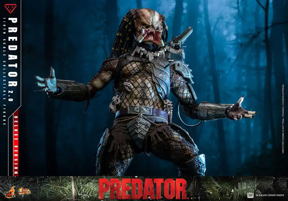 Predator Movie Masterpiece 1/6 Predator (2.0) Deluxe Version akciófigura 34 cm termékfotó