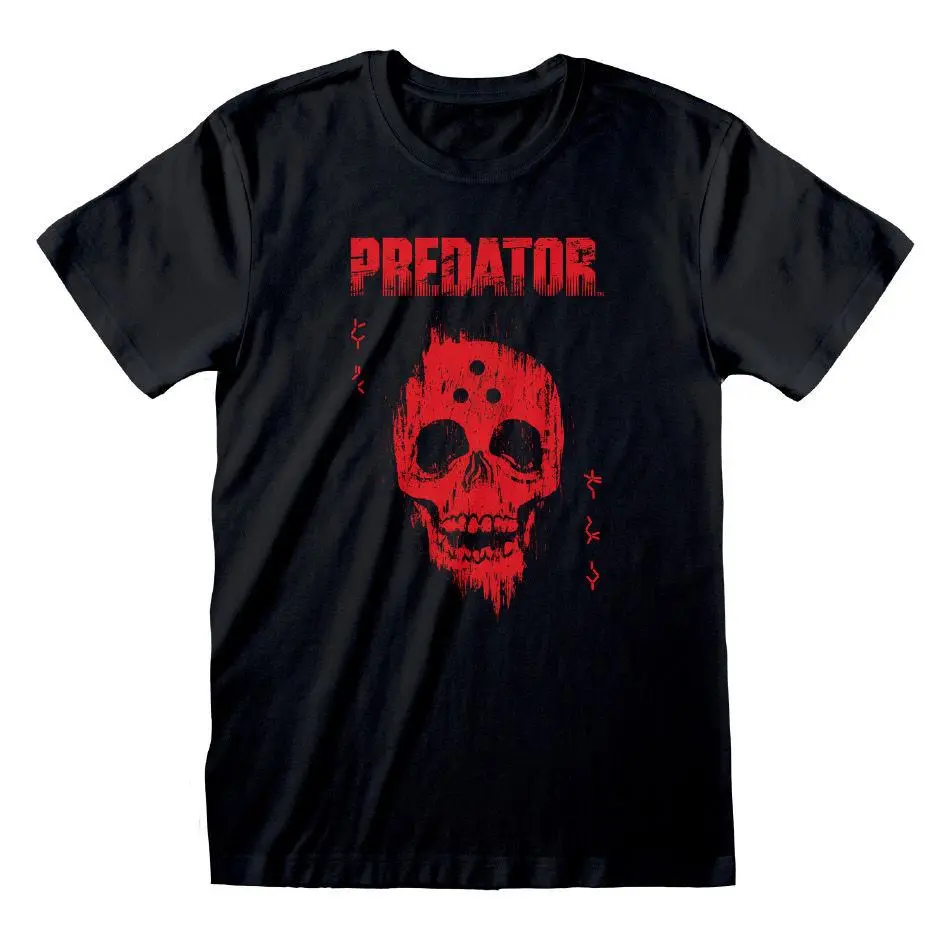 Predator póló piros Distressed Skull termékfotó