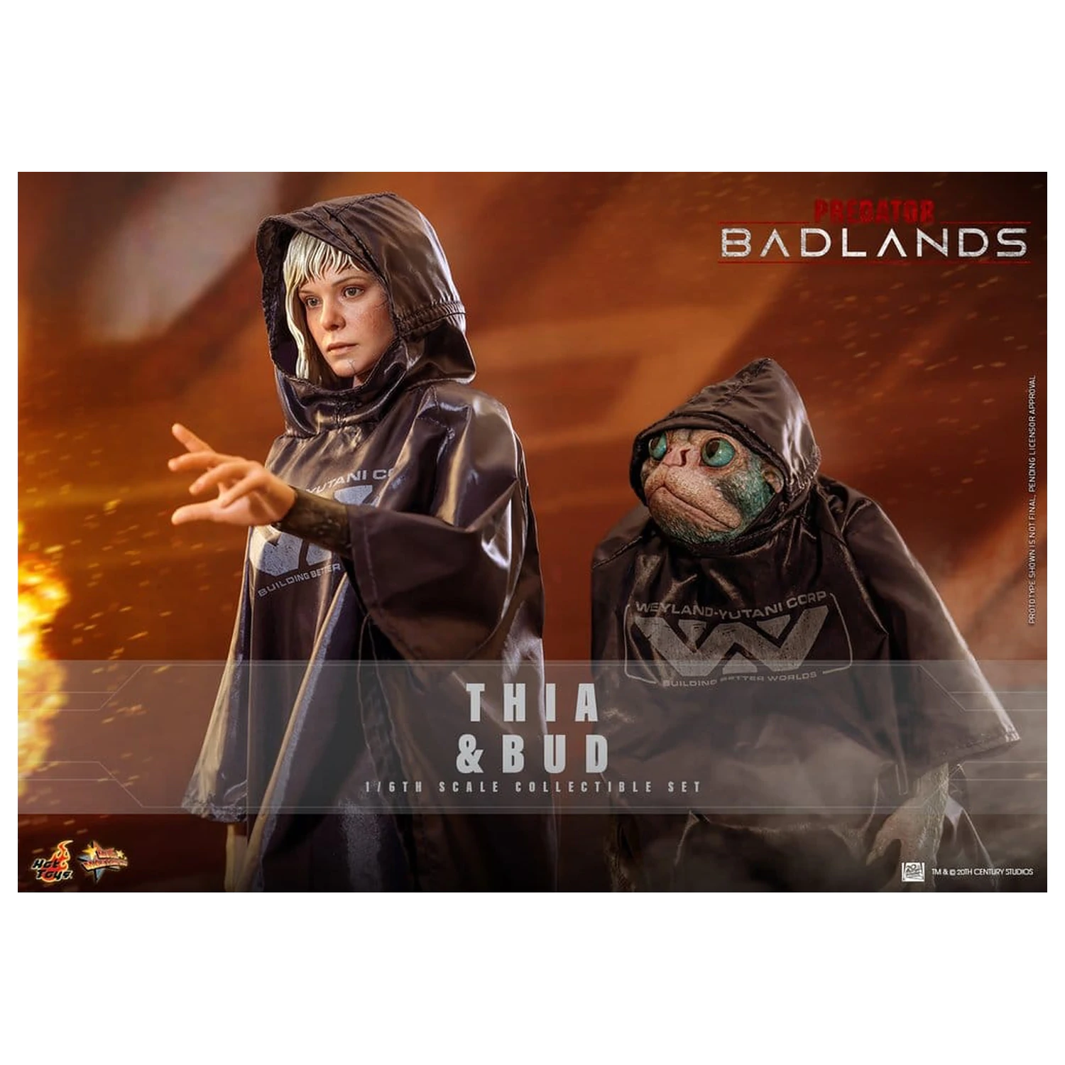 Predator Sixth Scale figura csomag Thia and Bud 29 cm termékfotó