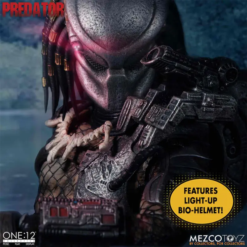 Predator The One:12 Collective Predator Deluxe figura 20cm termékfotó