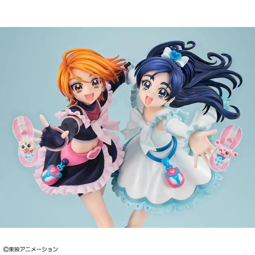 Pretty Cure PVC Statue Cure Black & Cure White 22 cm termékfotó