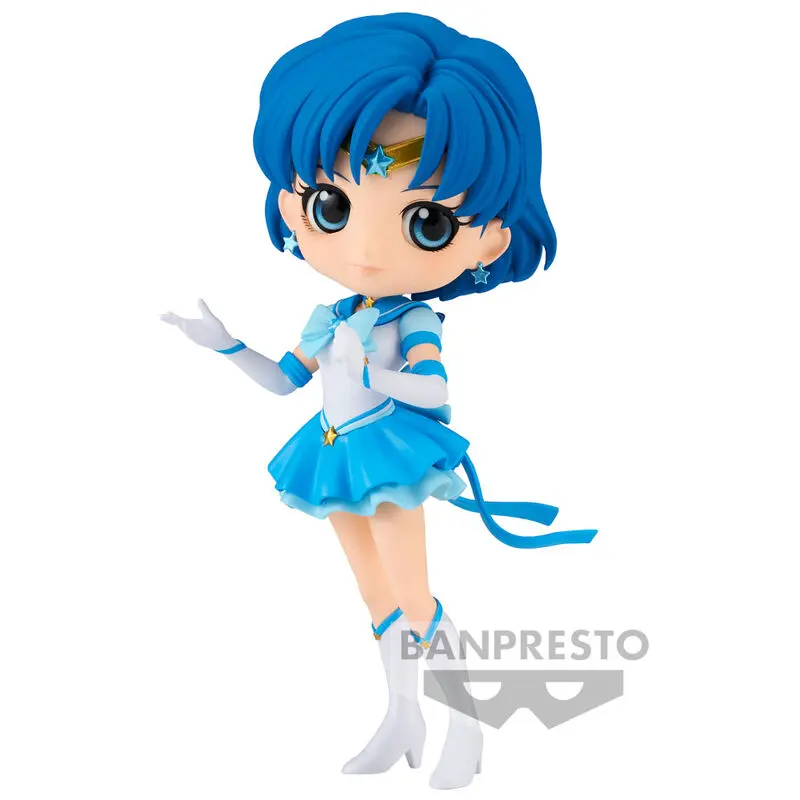 Pretty Guardian Sailor Moon Cosmos the Movie Eternal Sailor Mercury ver.A Q posket figura 14cm termékfotó