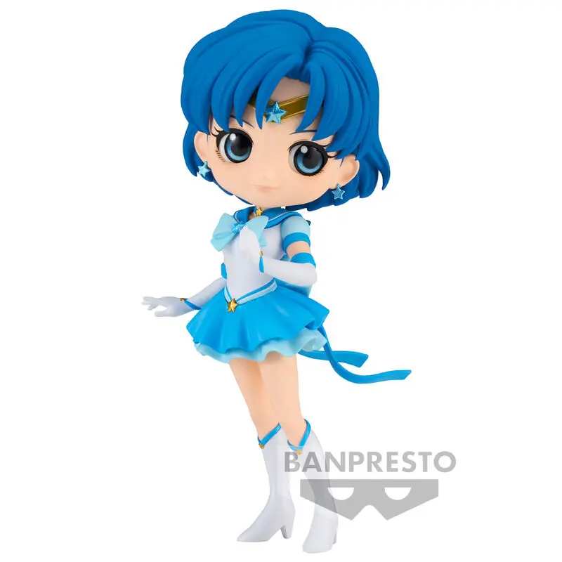 Pretty Guardian Sailor Moon Cosmos the Movie Eternal Sailor Mercury ver.B Q posket figura 14cm termékfotó