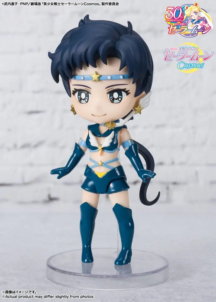 Pretty Guardian Sailor Moon Cosmos: The Movie Figuarts mini akciófigura Sailor Star Fighter Cosmos Edition 9 cm termékfotó