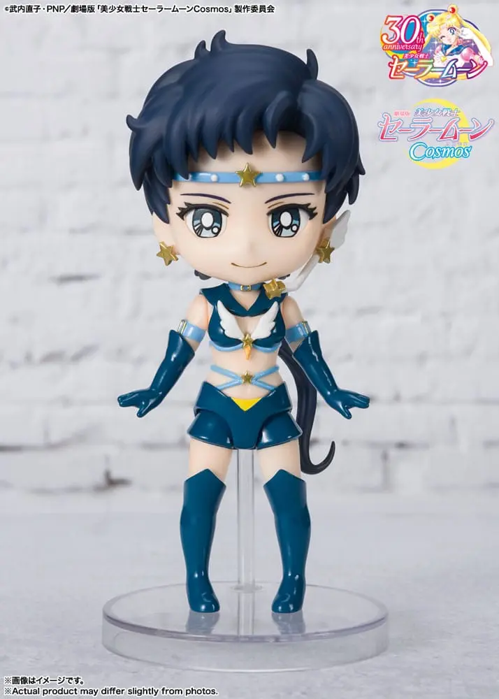 Pretty Guardian Sailor Moon Cosmos: The Movie Figuarts mini akciófigura Sailor Star Fighter Cosmos Edition 9 cm termékfotó