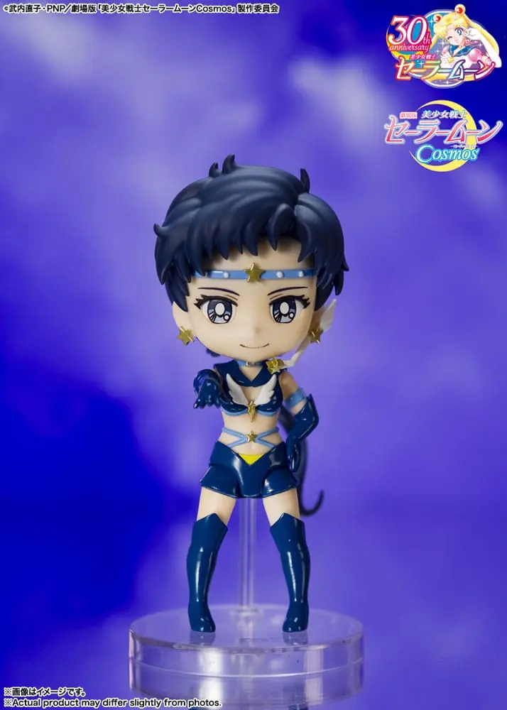 Pretty Guardian Sailor Moon Cosmos: The Movie Figuarts mini akciófigura Sailor Star Fighter Cosmos Edition 9 cm termékfotó