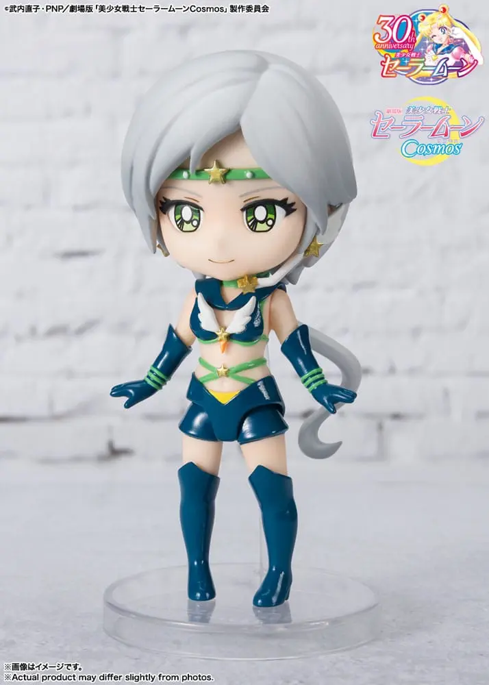 Pretty Guardian Sailor Moon Cosmos: The Movie Figuarts mini akciófigura Sailor Star Healer Cosmos Edition 9 cm termékfotó
