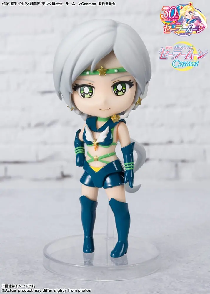Pretty Guardian Sailor Moon Cosmos: The Movie Figuarts mini akciófigura Sailor Star Healer Cosmos Edition 9 cm termékfotó