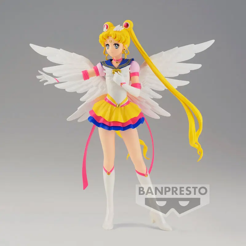 Pretty Guardian Sailor Moon Cosmos The Movie Glitter &amp; Glamours Eternal Sailor Moon figura 23cm termékfotó