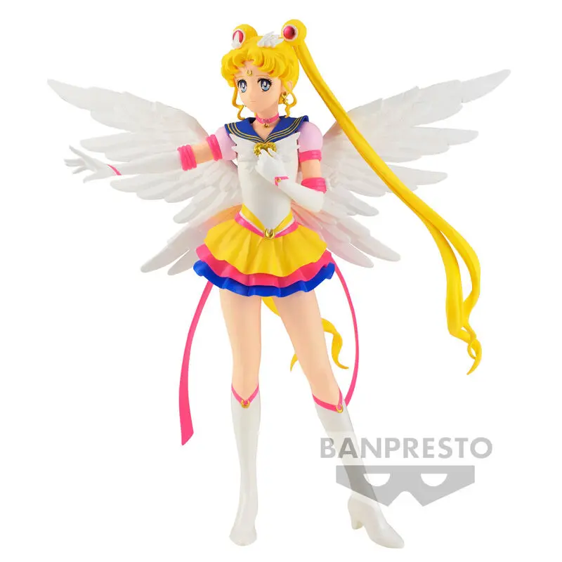 Pretty Guardian Sailor Moon Cosmos The Movie Glitter &amp; Glamours Eternal Sailor Moon figura 23cm termékfotó