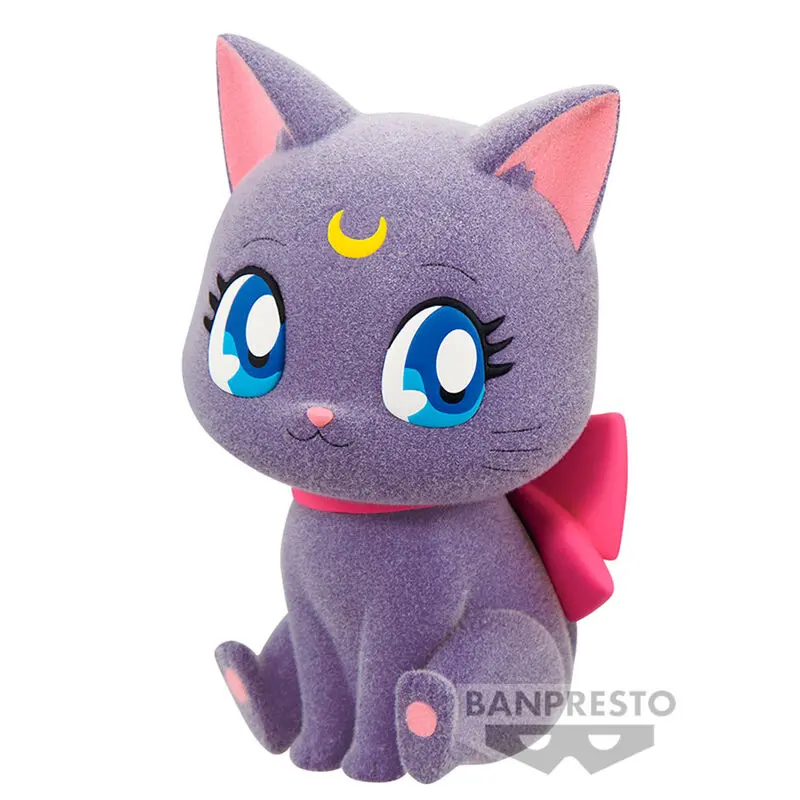 Pretty Guardian Sailor Moon Cosmos the Movie Luna Big Ribbon Fluffy Puffy figura 7cm termékfotó