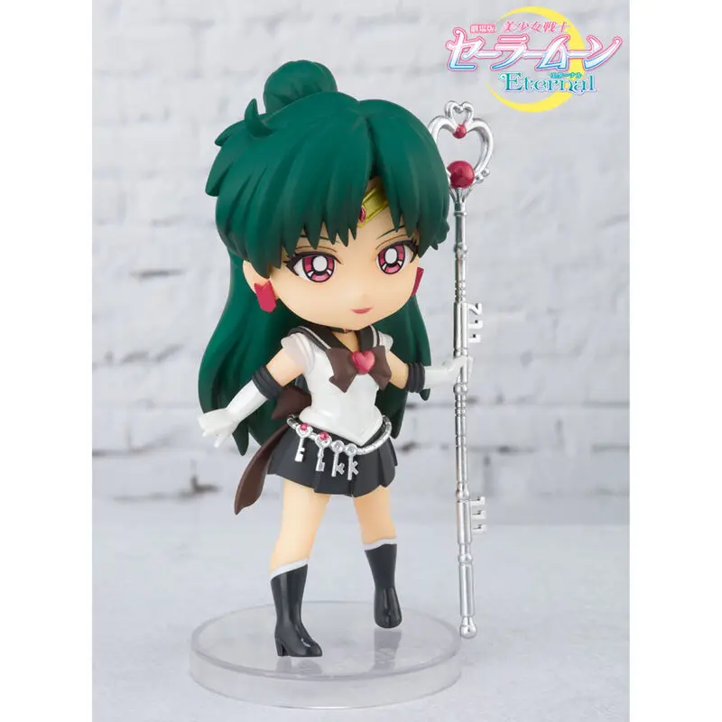 Pretty Guardian Sailor Moon Eternal Super Sailor Pluto Eternal Edition figura 9cm termékfotó