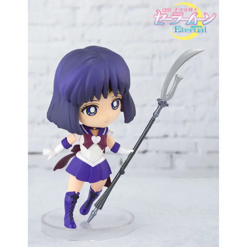 Pretty Guardian Sailor Moon Eternal Super Sailor Saturn Eternal Edition figura 8cm termékfotó