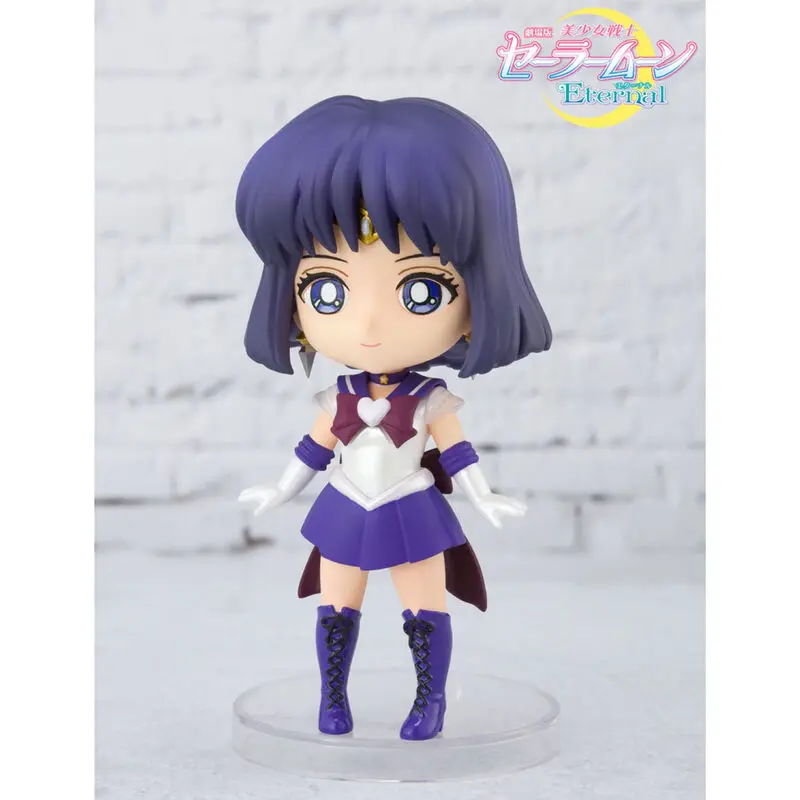 Pretty Guardian Sailor Moon Eternal Super Sailor Saturn Eternal Edition figura 8cm termékfotó
