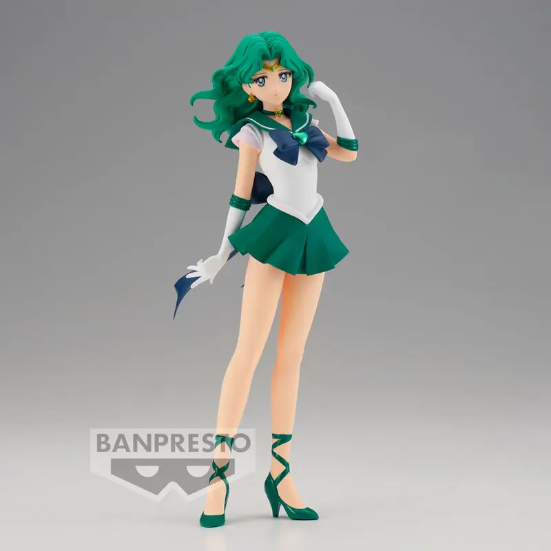 Pretty Guardian Sailor Moon Eternal the Movie Glittler &amp; Glamours Super Sailor Neptune figura 23cm termékfotó