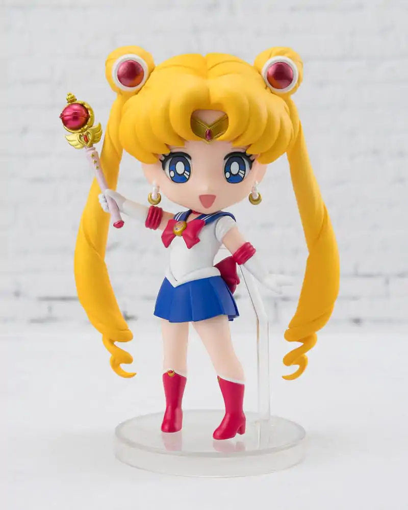 Pretty Guardian Sailor Moon R Figuarts mini akciófigura Sailor Moon Crystal Star Compact Edition 9 cm termékfotó