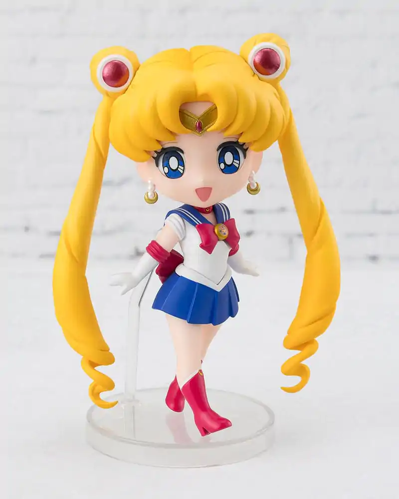Pretty Guardian Sailor Moon R Figuarts mini akciófigura Sailor Moon Crystal Star Compact Edition 9 cm termékfotó