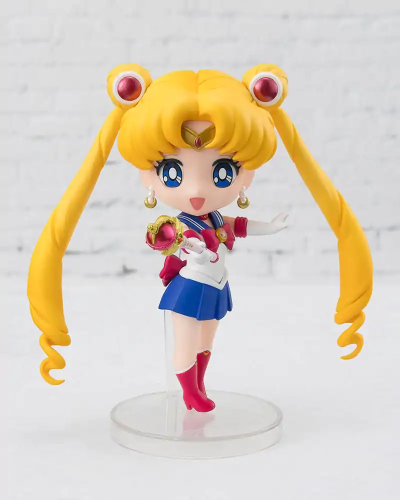 Pretty Guardian Sailor Moon R Figuarts mini akciófigura Sailor Moon Crystal Star Compact Edition 9 cm termékfotó