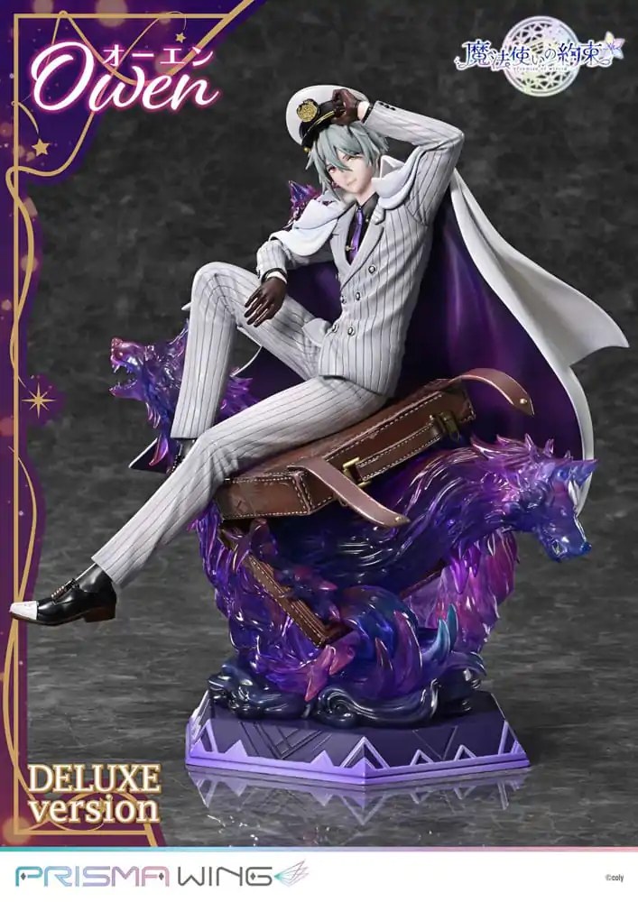 Promise of Wizard Prisma Wing 1/7 Owen Deluxe Version PVC szobor figura 26 cm termékfotó