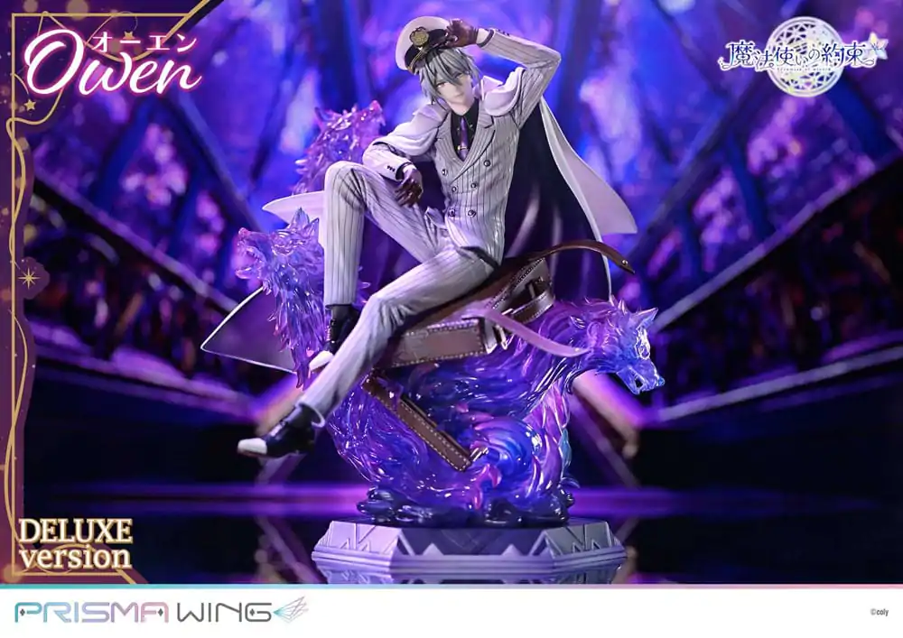 Promise of Wizard Prisma Wing 1/7 Owen Deluxe Version PVC szobor figura 26 cm termékfotó