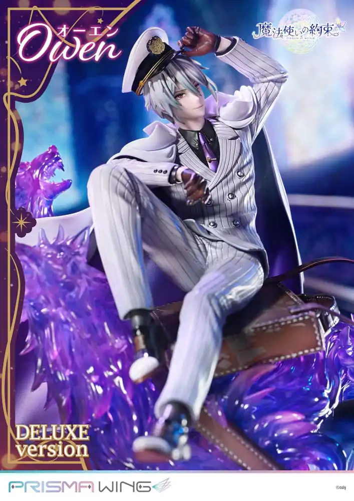 Promise of Wizard Prisma Wing 1/7 Owen Deluxe Version PVC szobor figura 26 cm termékfotó
