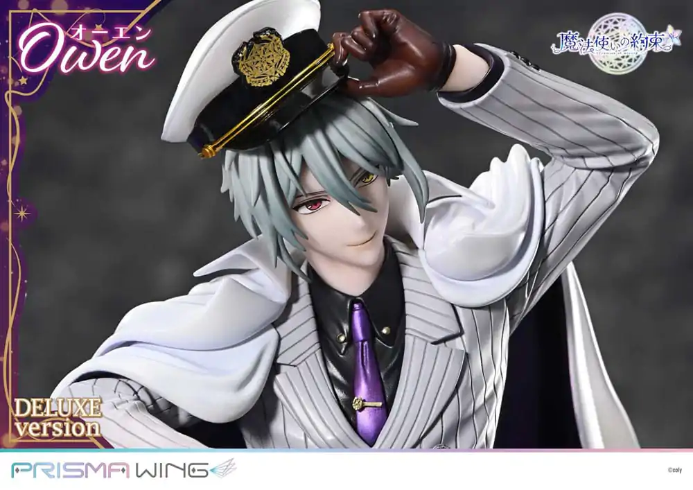 Promise of Wizard Prisma Wing 1/7 Owen Deluxe Version PVC szobor figura 26 cm termékfotó