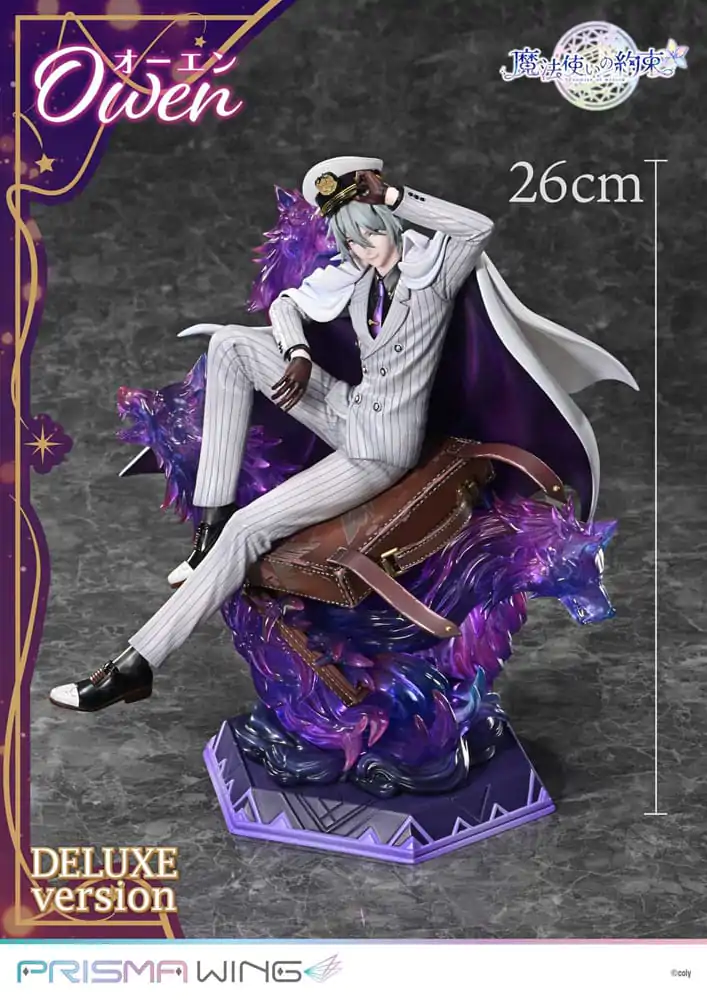 Promise of Wizard Prisma Wing 1/7 Owen Deluxe Version PVC szobor figura 26 cm termékfotó